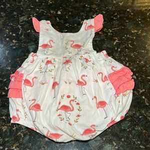 Lil Cactus sleeveless romper size 18-24 M